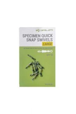 Korum Specimen Quick Snap Swivels -Korum K0310134r 4