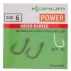 Korum XPERT Power Micro Barbed Hooks 1 Korum XPERT Power Micro Barbed Hooks -Korum KHXPB 06r 1