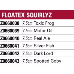 KORUM Floatex Squirlyz Gummifisch 75 Mm 7 KORUM Floatex Squirlyz Gummifisch 75 Mm -Korum korum floatex squirlyz gummifisch 75 mm 2