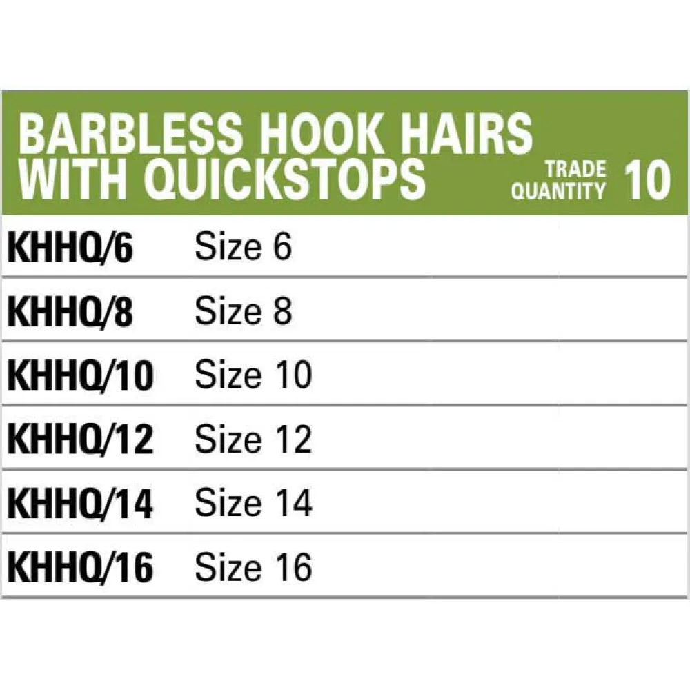 KORUM Haken Und Stopper Ohne Widerhaken 4 KORUM Haken Und Stopper Ohne Widerhaken – Bild 2