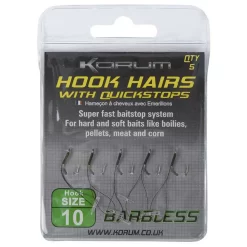 KORUM Haken Und Stopper Ohne Widerhaken 9 KORUM Haken Und Stopper Ohne Widerhaken -Korum korum haken und stopper ohne widerhaken 3