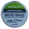 KORUM Smokescreen Micro Geflochtene Schnüre 10 M 1 KORUM Smokescreen Micro Geflochtene Schnüre 10 M -Korum korum smokescreen micro geflochtene schnure 10 m