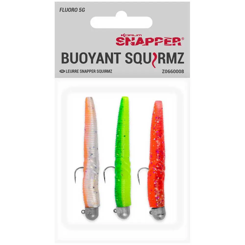 KORUM Snapper Floatex Squirmz Gummifisch 50 Mm 11 KORUM Snapper Floatex Squirmz Gummifisch 50 Mm – Bild 9