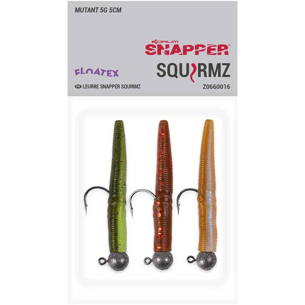 KORUM Snapper Floatex Squirmz Gummifisch 50 Mm 12 KORUM Snapper Floatex Squirmz Gummifisch 50 Mm – Bild 10