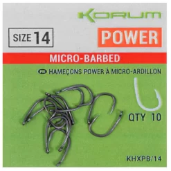 KORUM Xpert Power Barbless Angelhaken Mit Öse 7 KORUM Xpert Power Barbless Angelhaken Mit Öse -Korum korum xpert power barbless angelhaken mit ose 2