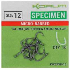 KORUM Xpert Specimen Micro Barbed Angelhaken Mit Öse -Korum korum xpert specimen micro barbed angelhaken mit ose 3